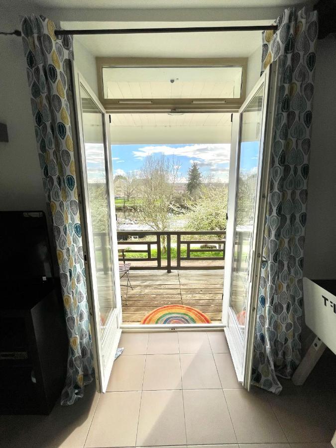 T3-Balcon Plein Sud-Acces Direct Au Bord Du Loing Lejlighed Moret-sur-Loing Eksteriør billede