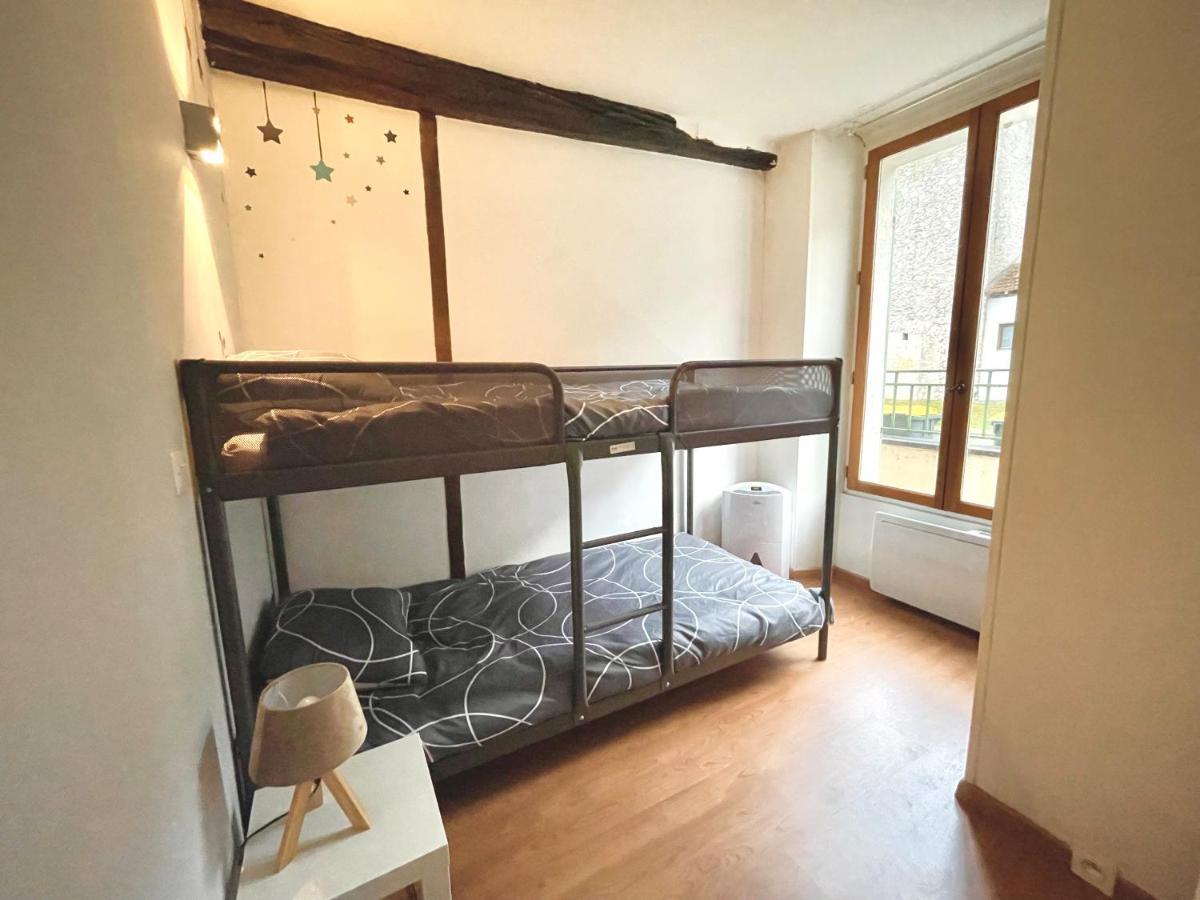 T3-Balcon Plein Sud-Acces Direct Au Bord Du Loing Lejlighed Moret-sur-Loing Eksteriør billede